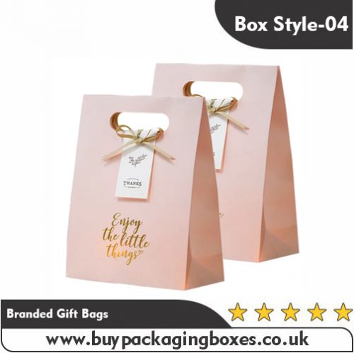 Branded Gift Bags With Cut Out