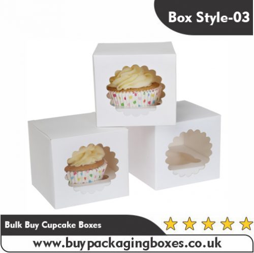 Bulk Buy Cupcake Packaging Boxes