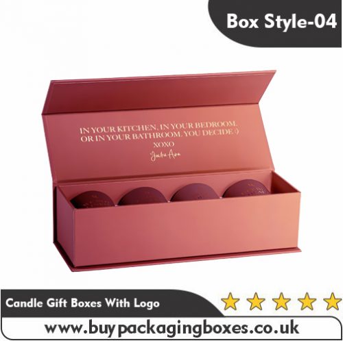 Candle Gift Packaging Boxes With Logo