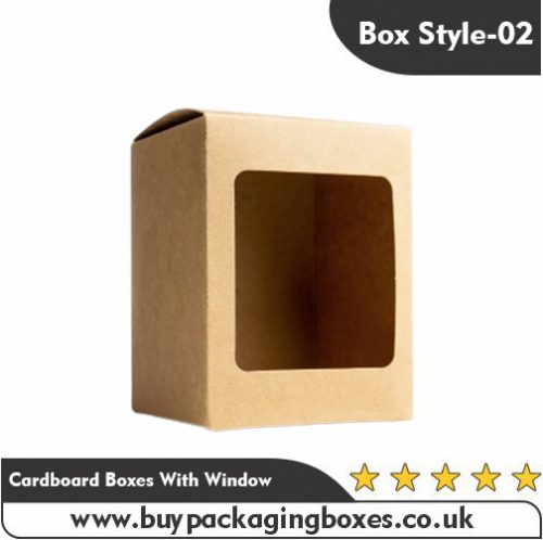 Cardboard Packaging Boxes With Window