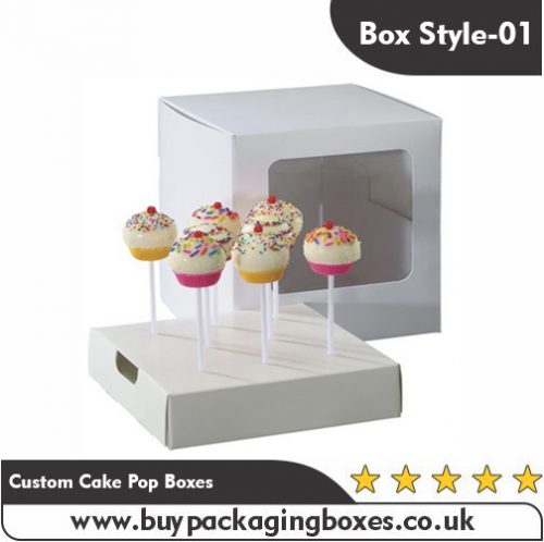 Custom Cake Pop Boxes
