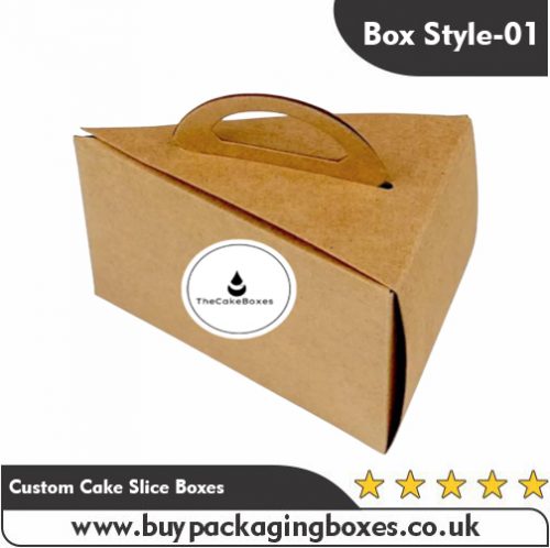 Custom Cake Slice Boxes