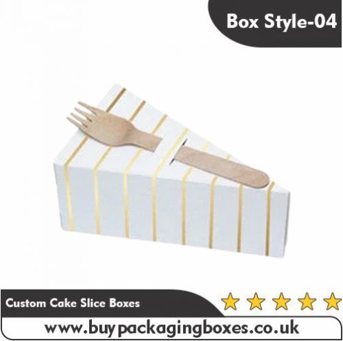 Custom Cake Slice Boxes Wholesale