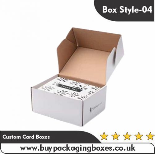 Custom Card Packaging Boxes