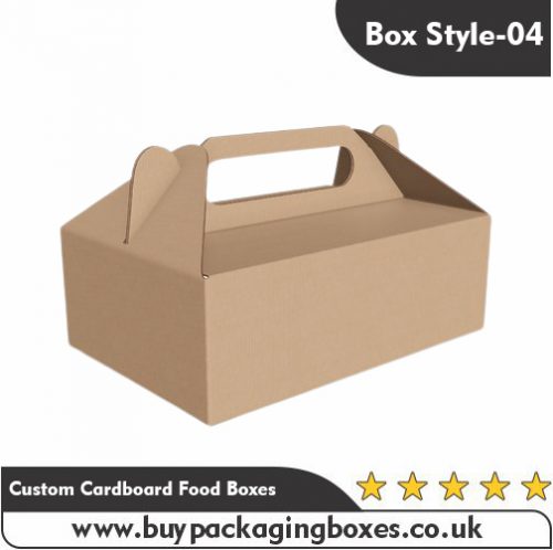 Custom Cardboard Food Boxes Wholesale