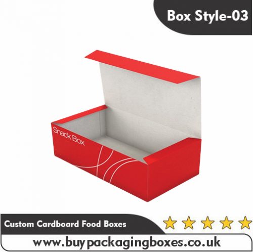Custom Cardboard Food Packaging Boxes