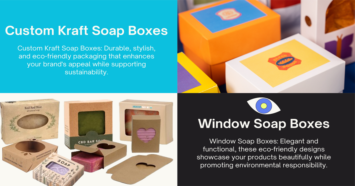 kraft soap boxes