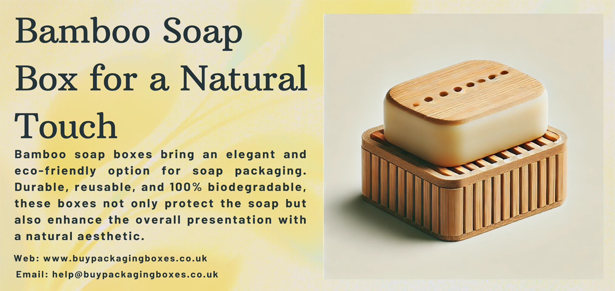 Bamboo Soap Boxes