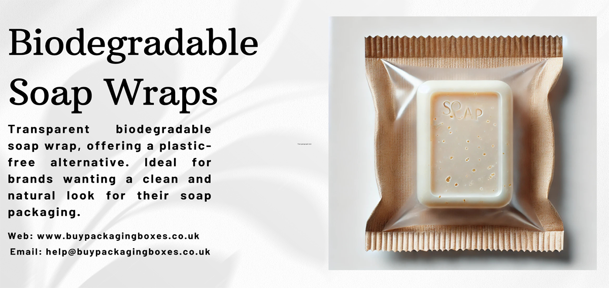 Biodegradable Soap Wraps Packaging