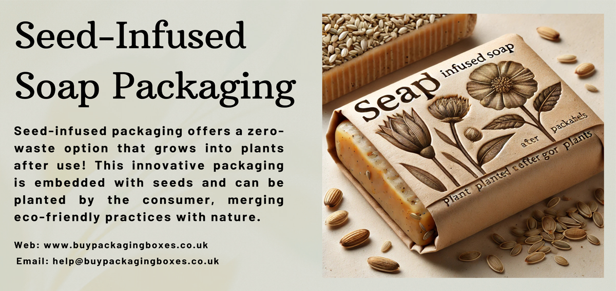 Seed Infused Soap Packaging box