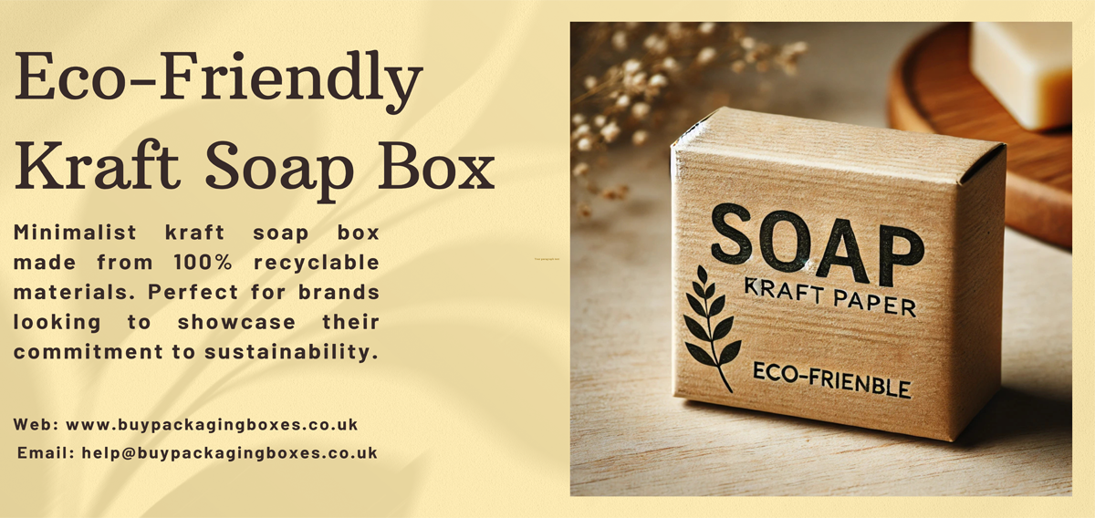 handmade kraft soap packaging