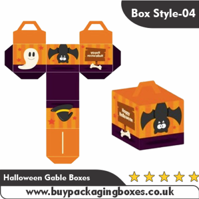 Halloween Gable Packaging Boxes