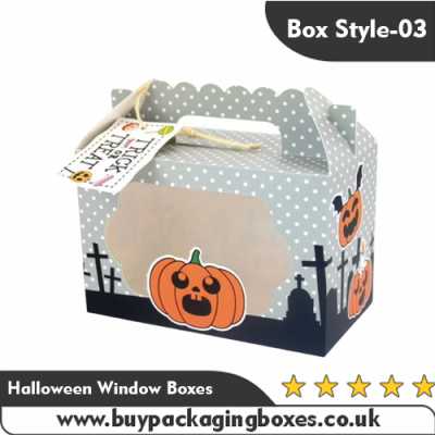 Halloween gable printed boxes