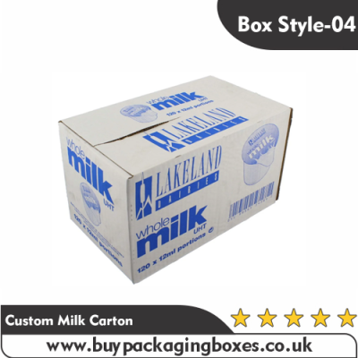 Custom Milk Shipping Cartons