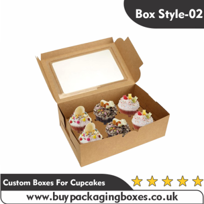 Box For 4 Cupcakes