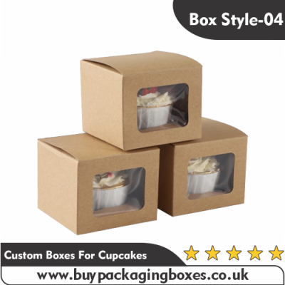 Box For 4 Cupcakes