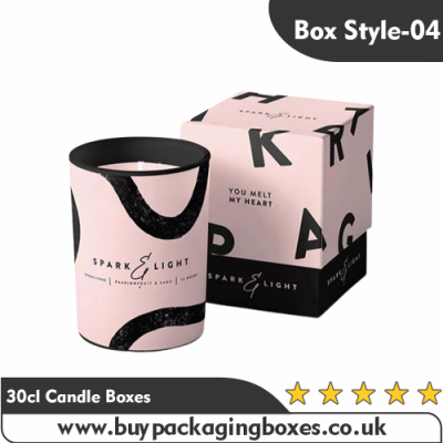 30cl Candle Packaging Boxes