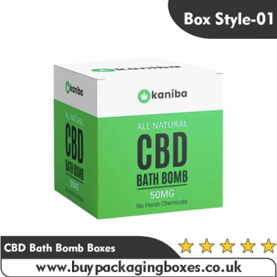 CBD Bath Bomb Boxes