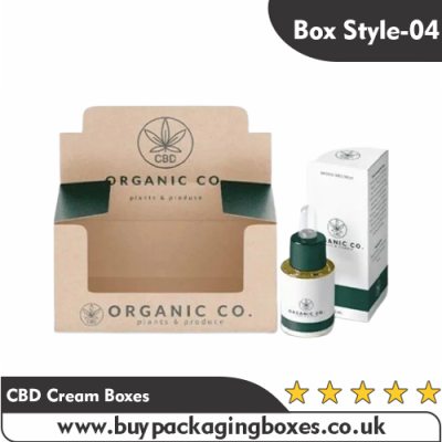 Custom CBD Cream Boxes Wholesale