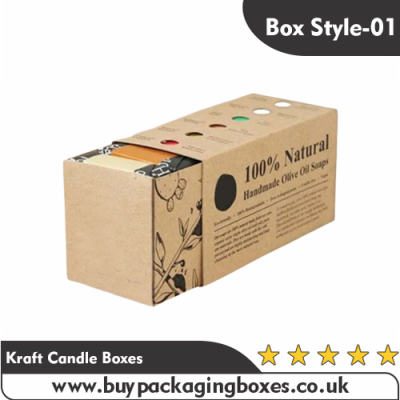 Kraft Candle Boxes