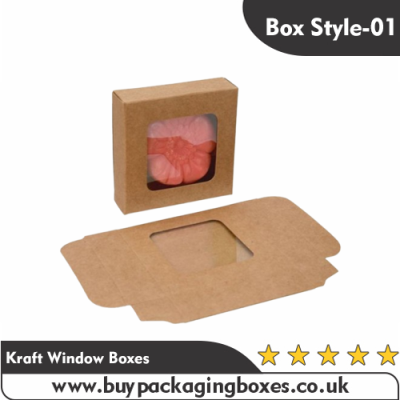 Kraft Window Boxes