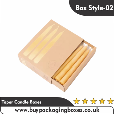 box of taper candles