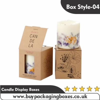 candles in gift boxes