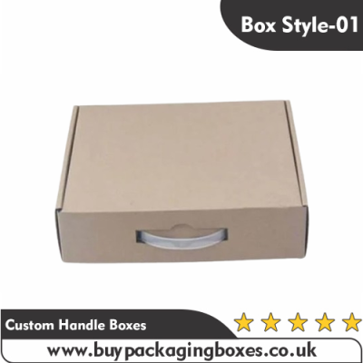 cardboard boxes with handles