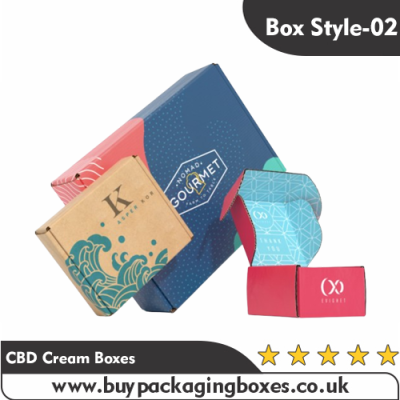 custom CBD cream packaging boxes