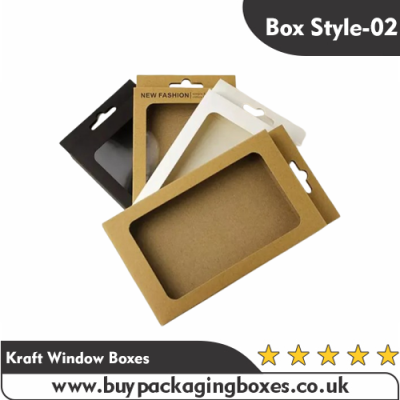 kraft bakery boxes with window