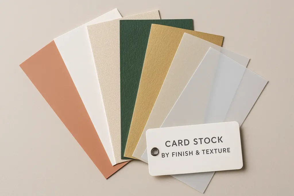 Card Stock By Finish And Texture