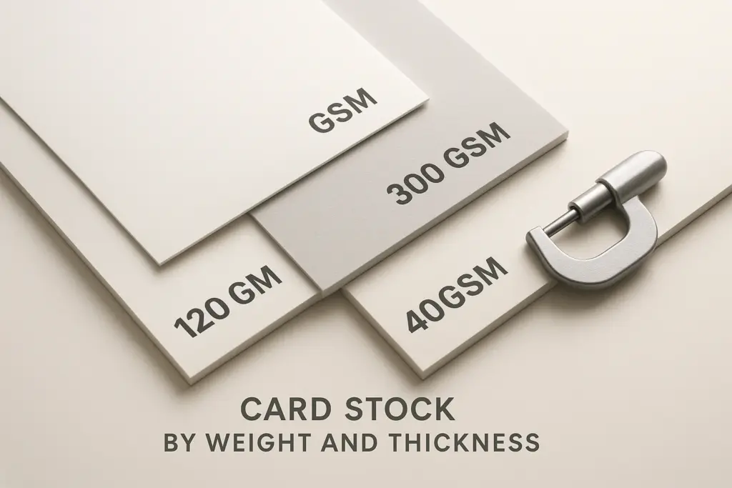 Card Stock By Weight and Thickness