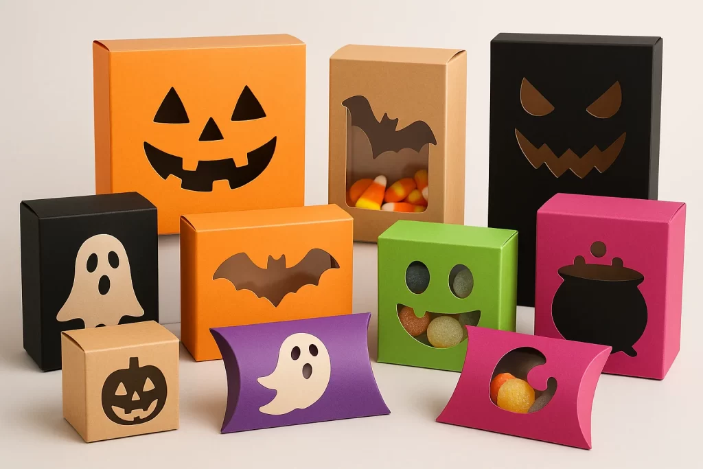 Transparent & Window-Cut in Halloween Packaging