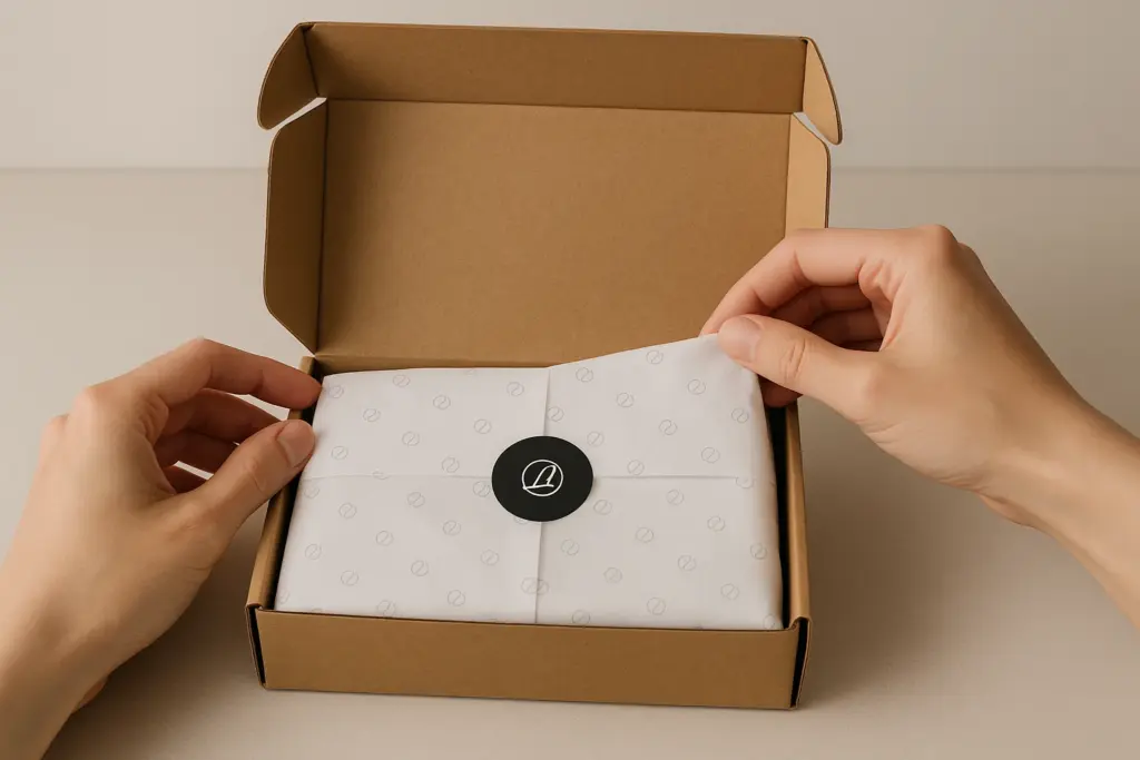 Branded Tissue Paper for Premium Unboxing