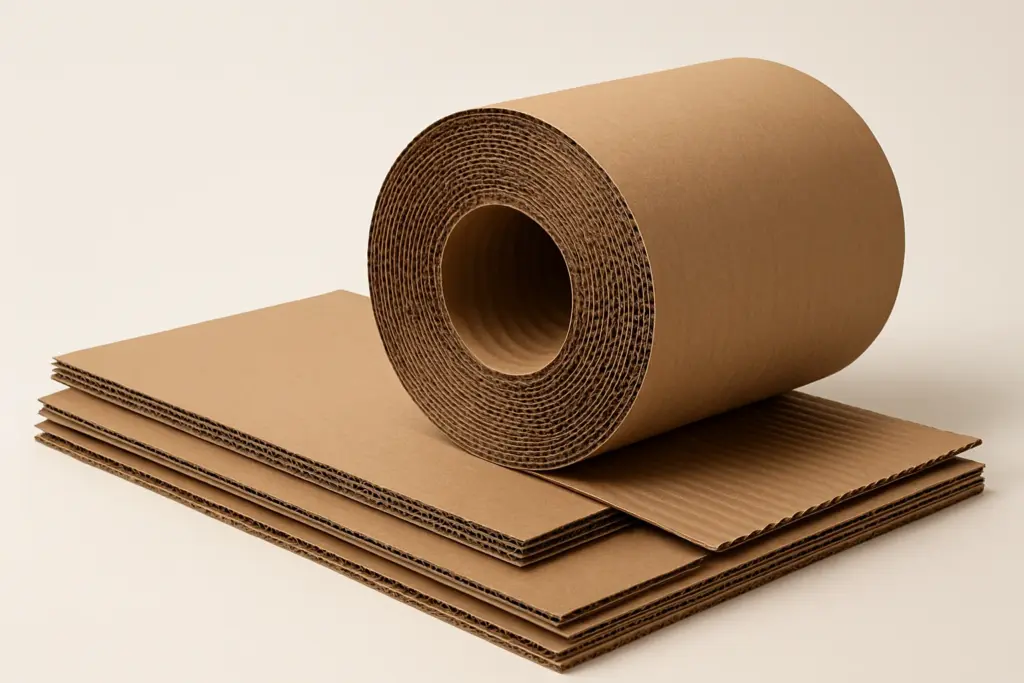 Corrugated Cardboard Rolls and Sheets