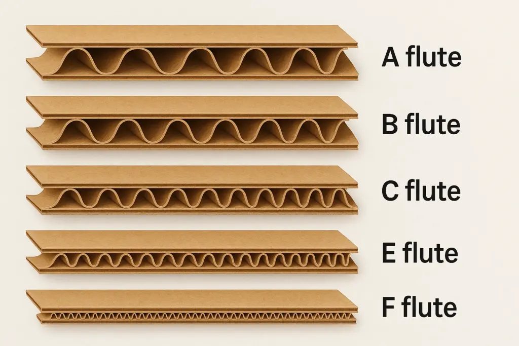 Corrugated Flute Types