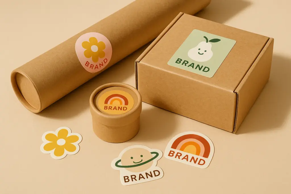 Custom Stickers & Labels for Instant Branding