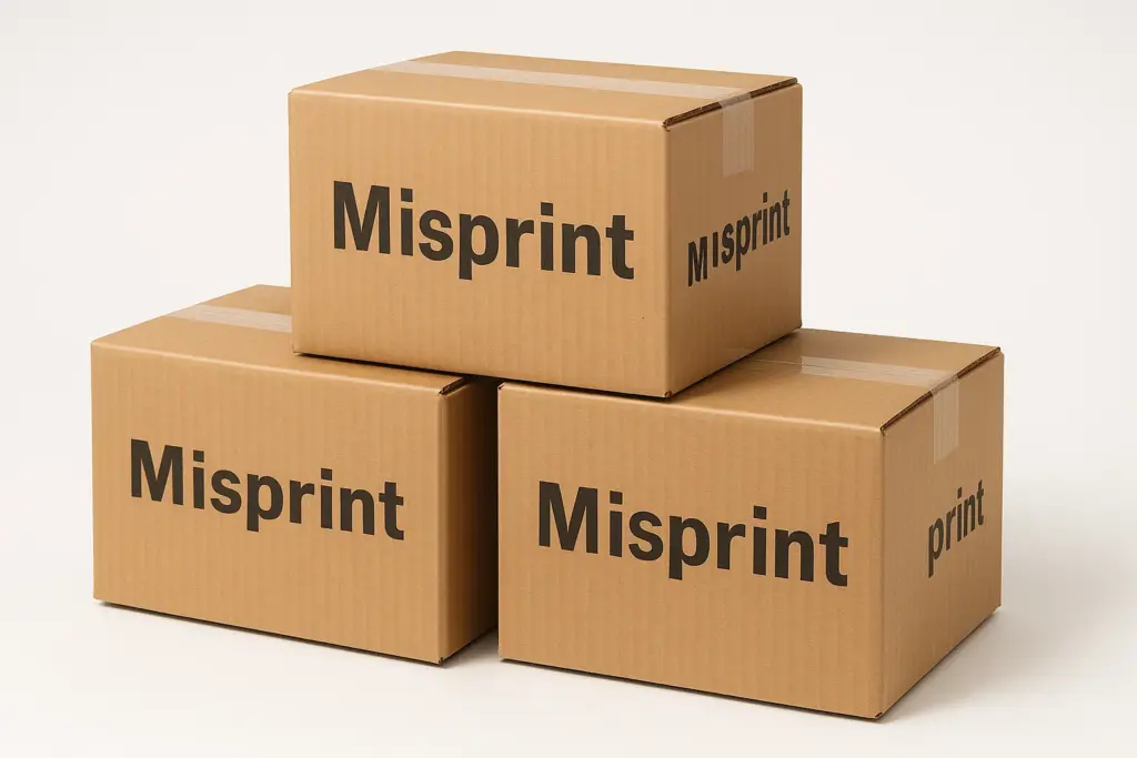 Misprinting or Missing Important Information