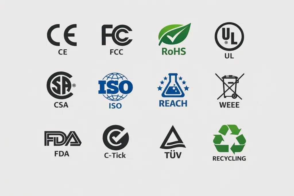 Regulatory & Compliance Symbols