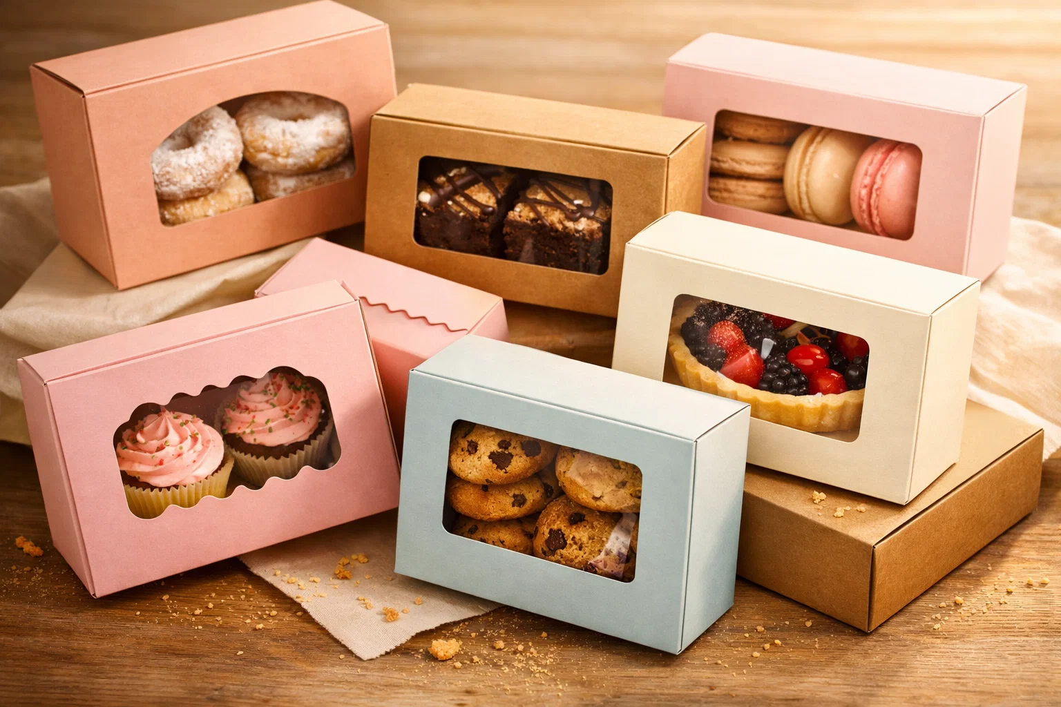 Bakery packaging boxes UK