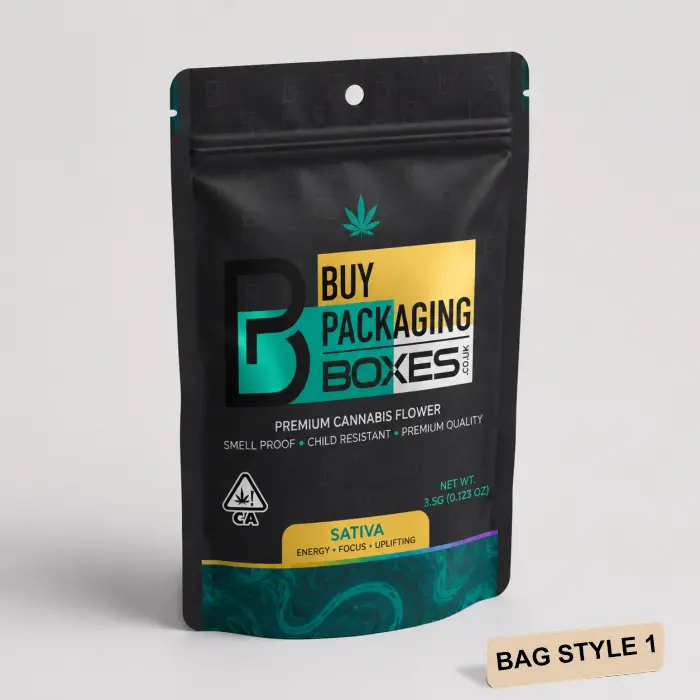 Child Resistant Mylar Bags