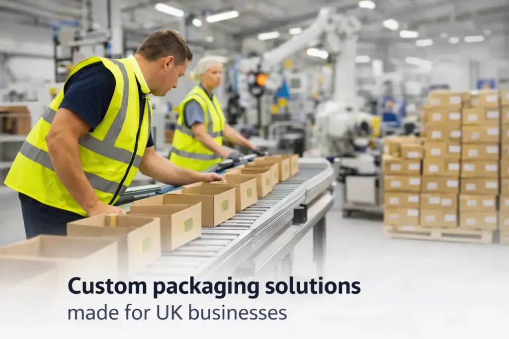 Custom Box Point UK packaging team